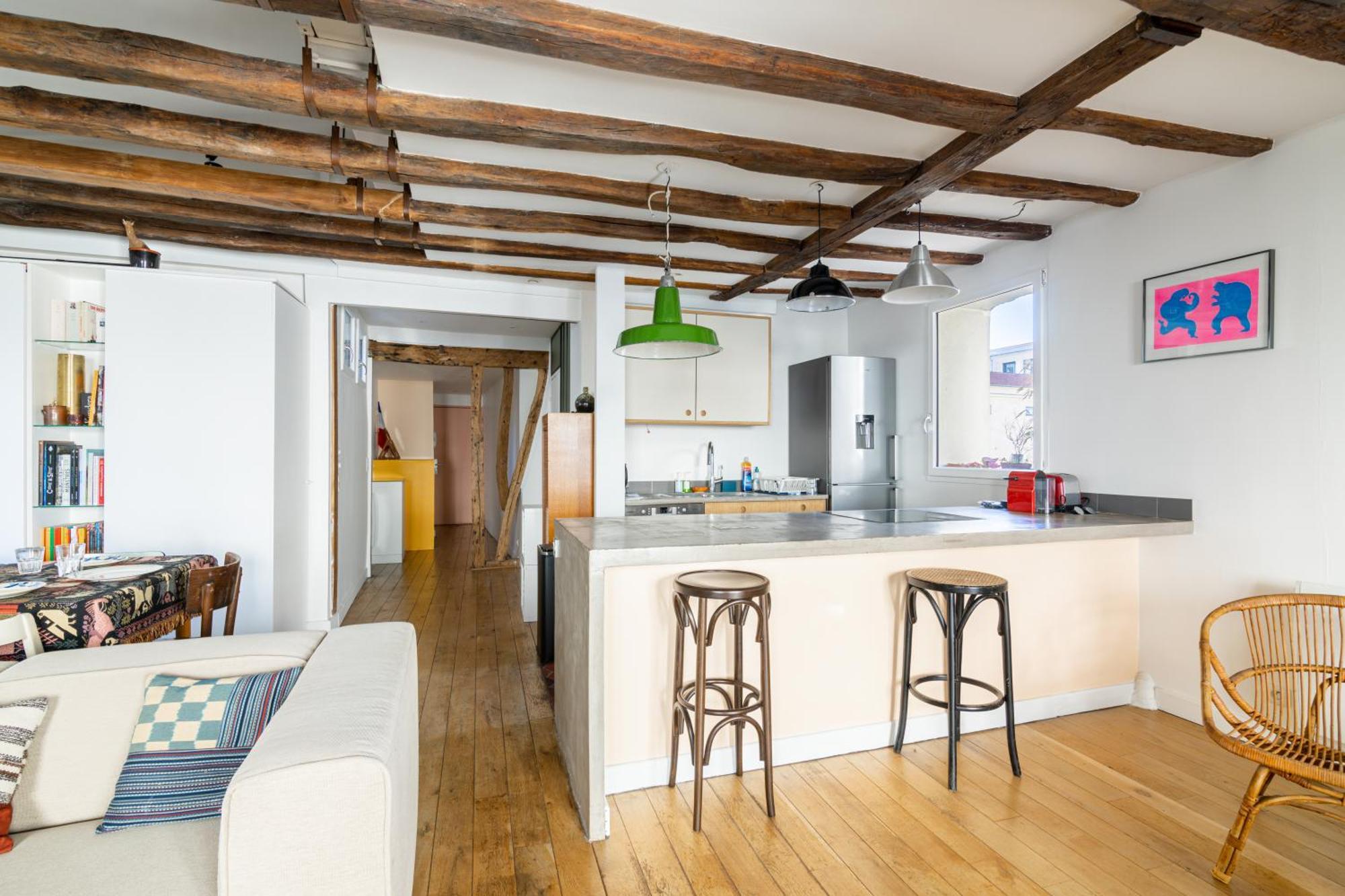 Luxurious 2 Bedroom Canal Saint Martin Saint Lazare Paris Ngoại thất bức ảnh